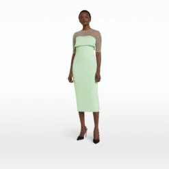 Anghelina Aloe Midi Dress