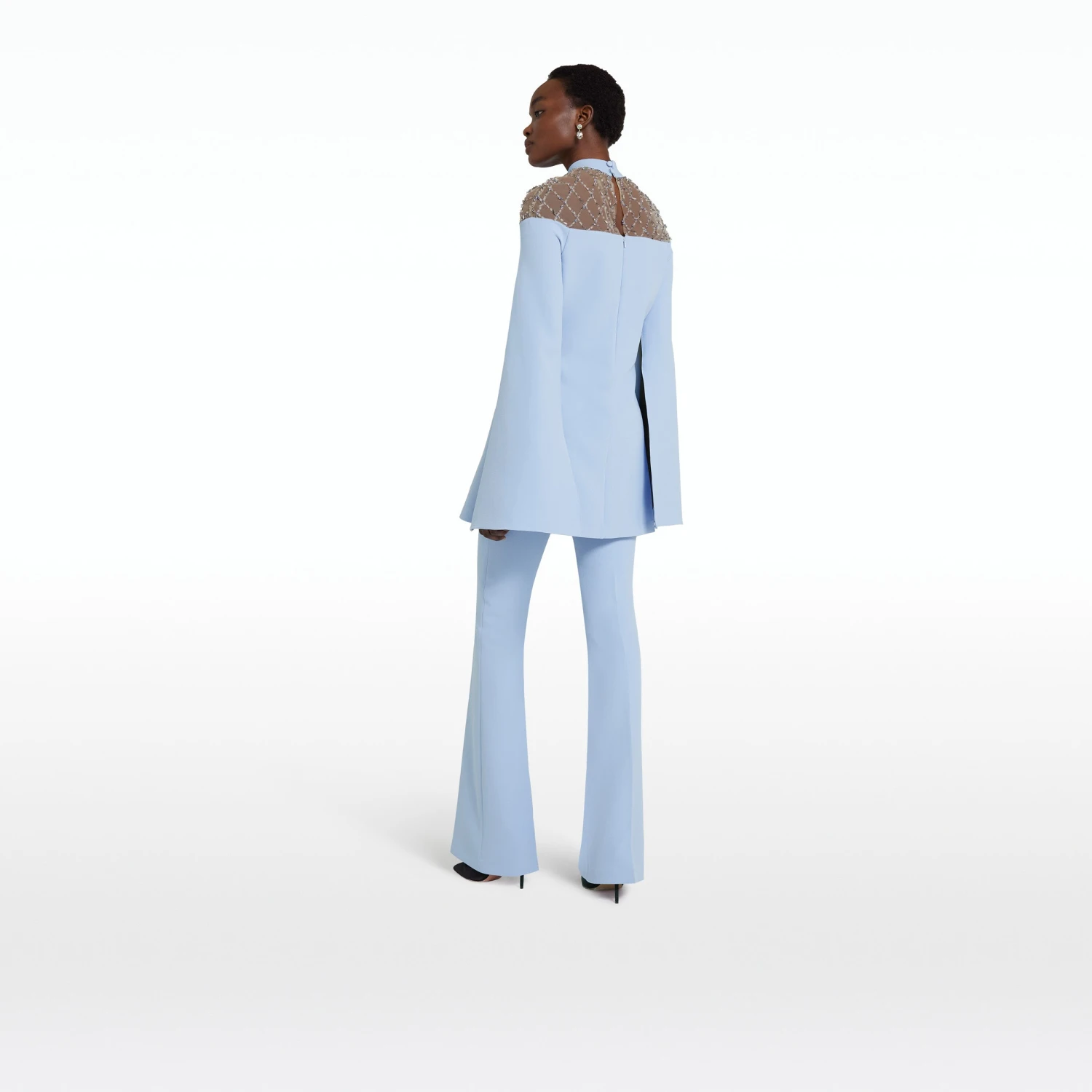 Caspar Soft Sky Top 8 Caspar Soft Sky Top - Image 8