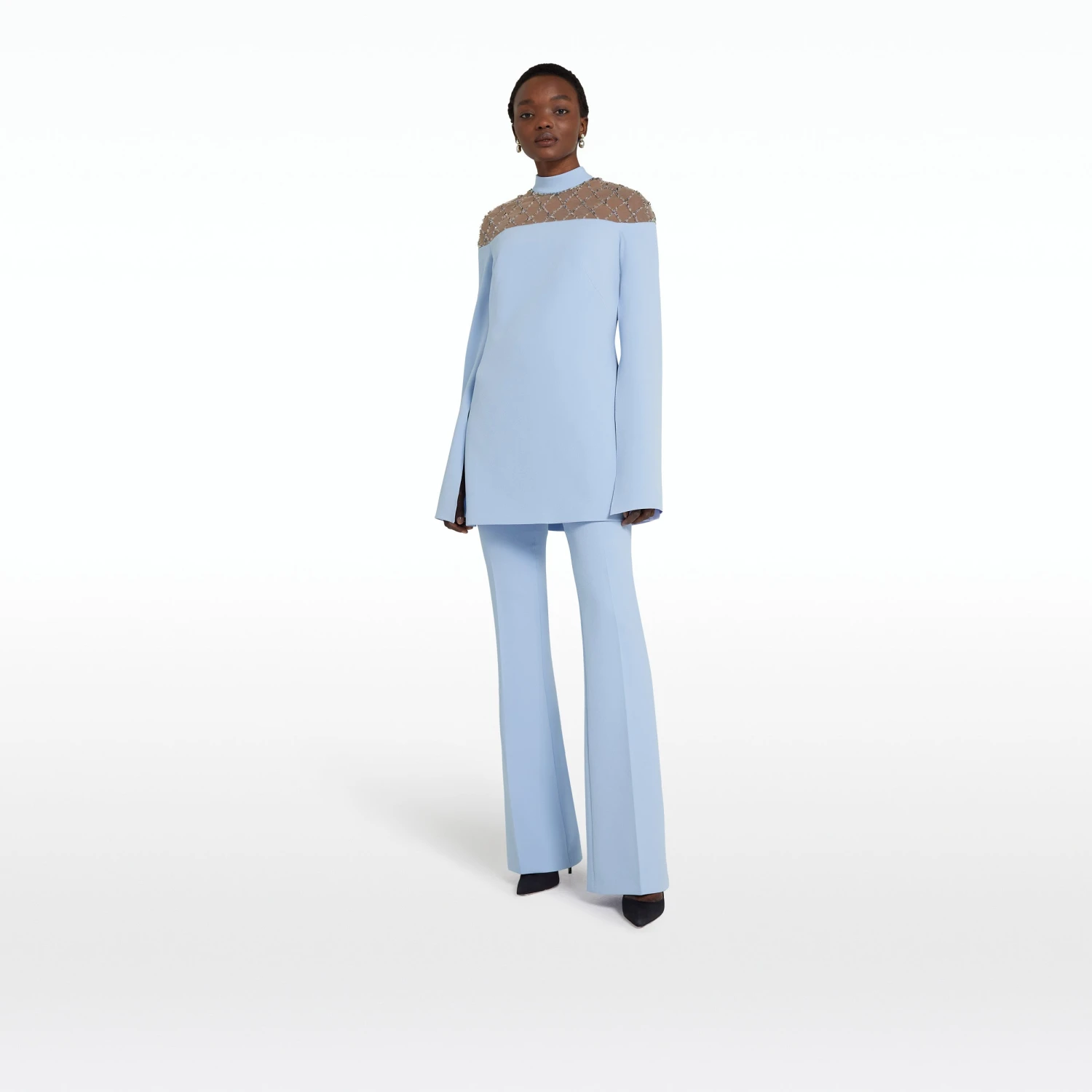 Caspar Soft Sky Top 5 Caspar Soft Sky Top - Image 5