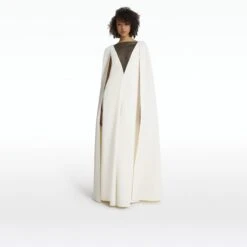 Abrielle Ivory Long Dress