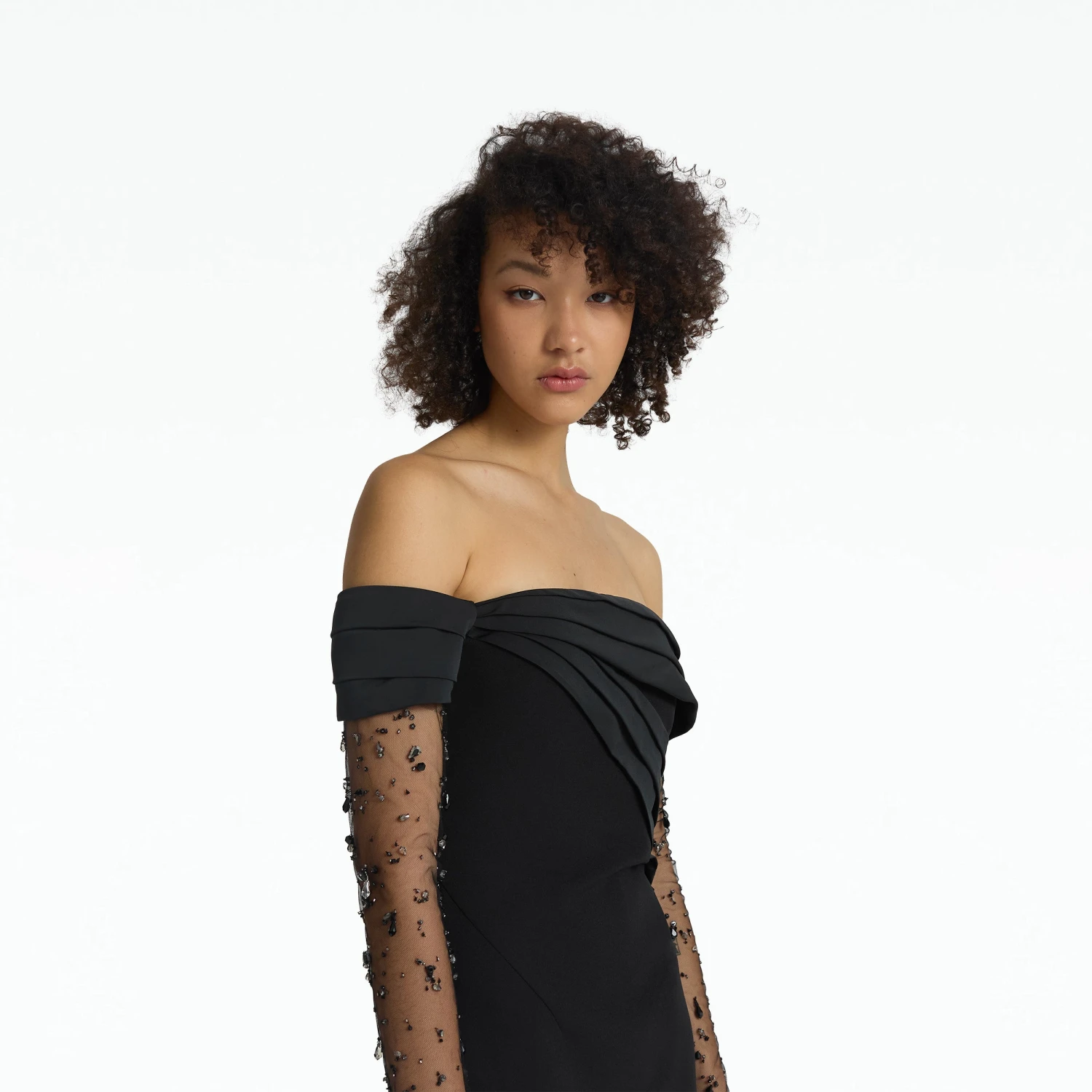 Serilda Black Long Dress 7 Serilda Black Long Dress - Image 7