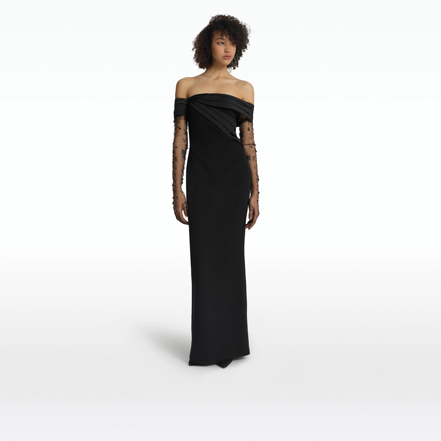 Serilda Black Long Dress 6 Serilda Black Long Dress - Image 6