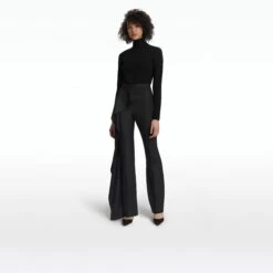 Mortina Charcoal Wool Trousers