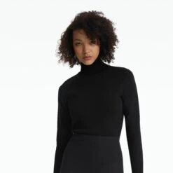 Giulia Black Knit Top -Cheap dresses store AW23 KN166.1 BSK BLACK SK79.1E89 HC BLACK NT EMB BLACK ECOM d1 2500x2500 square