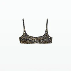 Sophe Black & Celestial Scatter Embroidery Top -Cheap dresses store AW23 T516.1E84 HC BLACK CS EMB SILVER GOLD PACKSHOT pkf gradient 2500x2500 62debcaf 64d4 4447 8041 1e02b25621d5