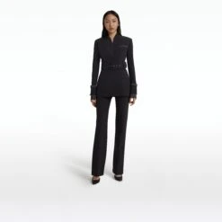 Heather Black Jacket