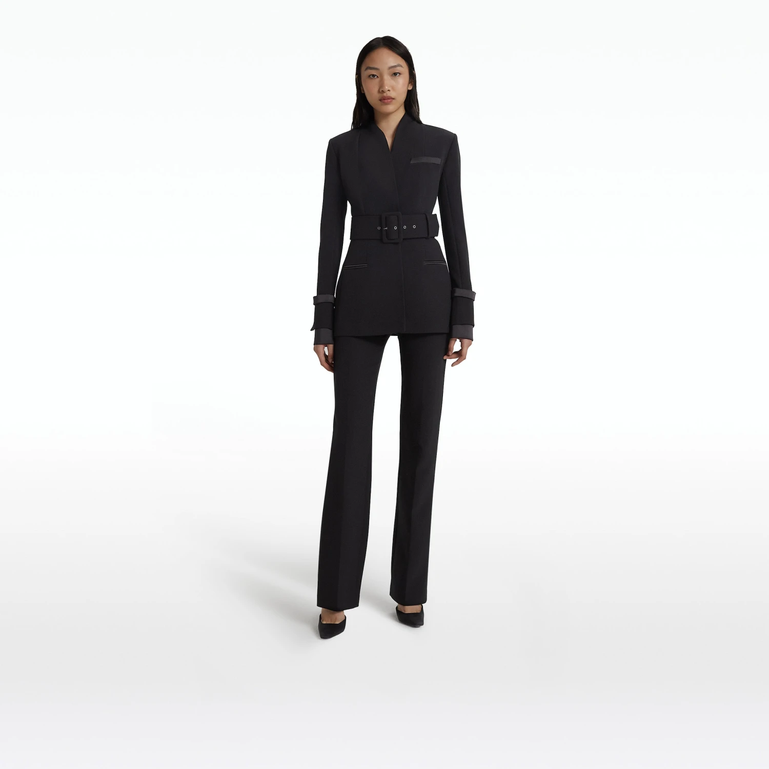 Heather Black Jacket 1 Heather Black Jacket