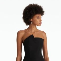 Delani Black Midi Dress -Cheap dresses store CORE24 D429.1 HC BLACK ECOM d1 2500x2500 square