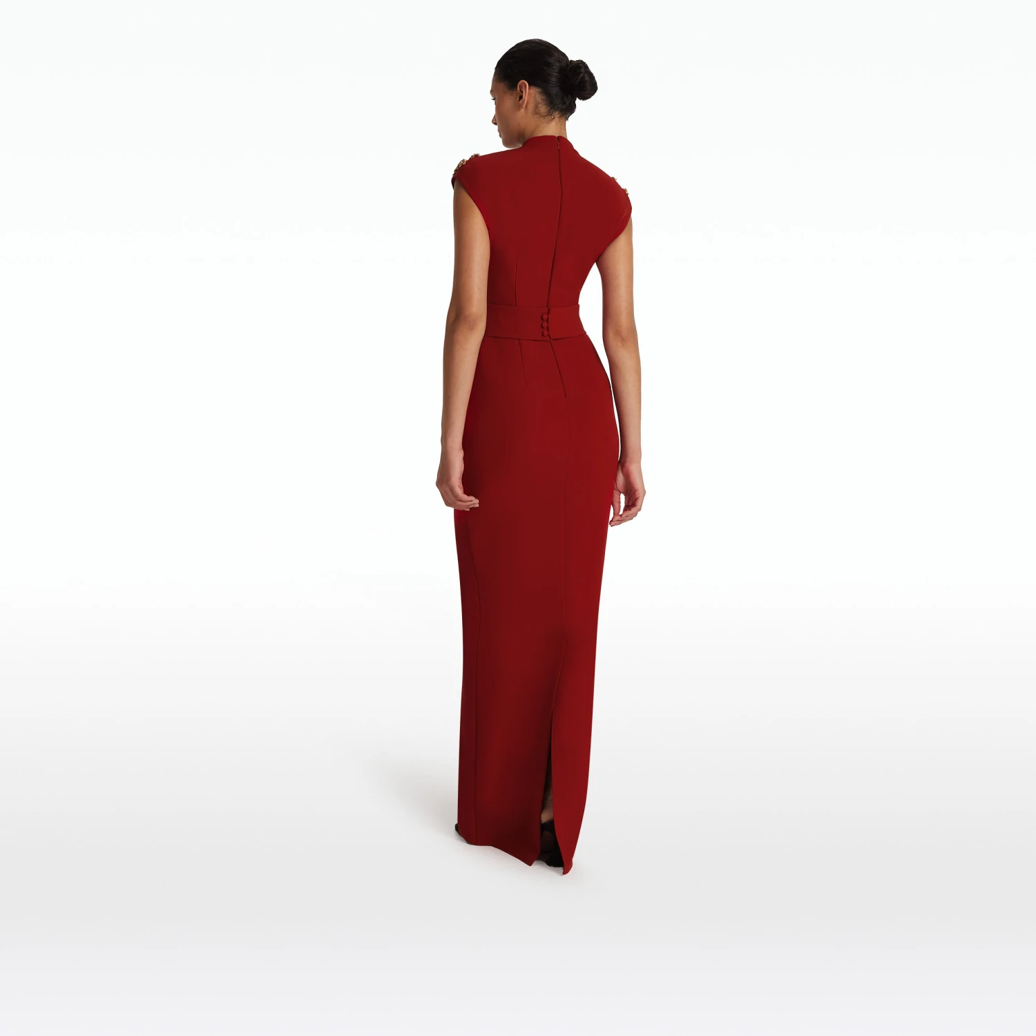 Dana Azalea Red Long Dress - Image 2