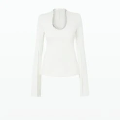 Thais Ivory Top -Cheap dresses store CORE24 T394.1E71 HC IVORY MD EMB CRYSTAL PACKSHOT pkf4 gradient 2500x2500 9a599a91 5be6 472c b83f 0df6c13f64b8