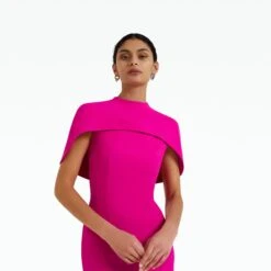 Kalika Wild Strawberry Midi Dress -Cheap dresses store CORE D392.1 HC WILDSTRAWBERRY ECOM d1 2500x2500 square