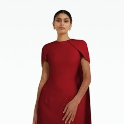 Ginkgo Azalea Red Dress 7 Ginkgo Azalea Red Dress -Cheap dresses store CORE DL217.1 HC AZALEARED ECOM d1 2500x2500 square