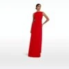 Celestia Cherry Red Long Dress