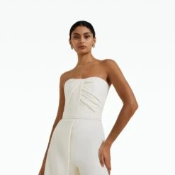 Remi Strapless Jumpsuit Ivory -Cheap dresses store CORE JS50.1 HC IVORY ECOM d1 2500x2500 square