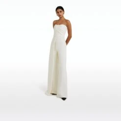 Remi Strapless Jumpsuit Ivory -Cheap dresses store CORE JS50.1 HC IVORY ECOM si 2500x2500 square