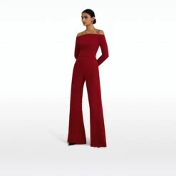 Veasna Azalea Red Jumpsuit -Cheap dresses store CORE JS70.1 HC AZALEARED ECOM si 2500x2500 square