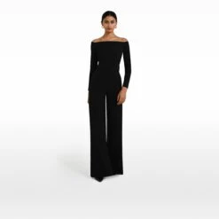 Veasna Black Jumpsuit