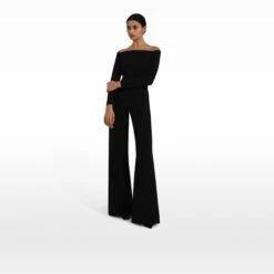 Veasna Black Jumpsuit -Cheap dresses store CORE JS70.1 HC BLACK ECOM si 2500x2500 square