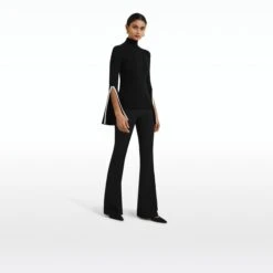 Cherine Monochrome Knit -Cheap dresses store CORE KN28.1 MVS IVORY BLACK P87.1 HC BLACK ECOM si 2500x2500 square