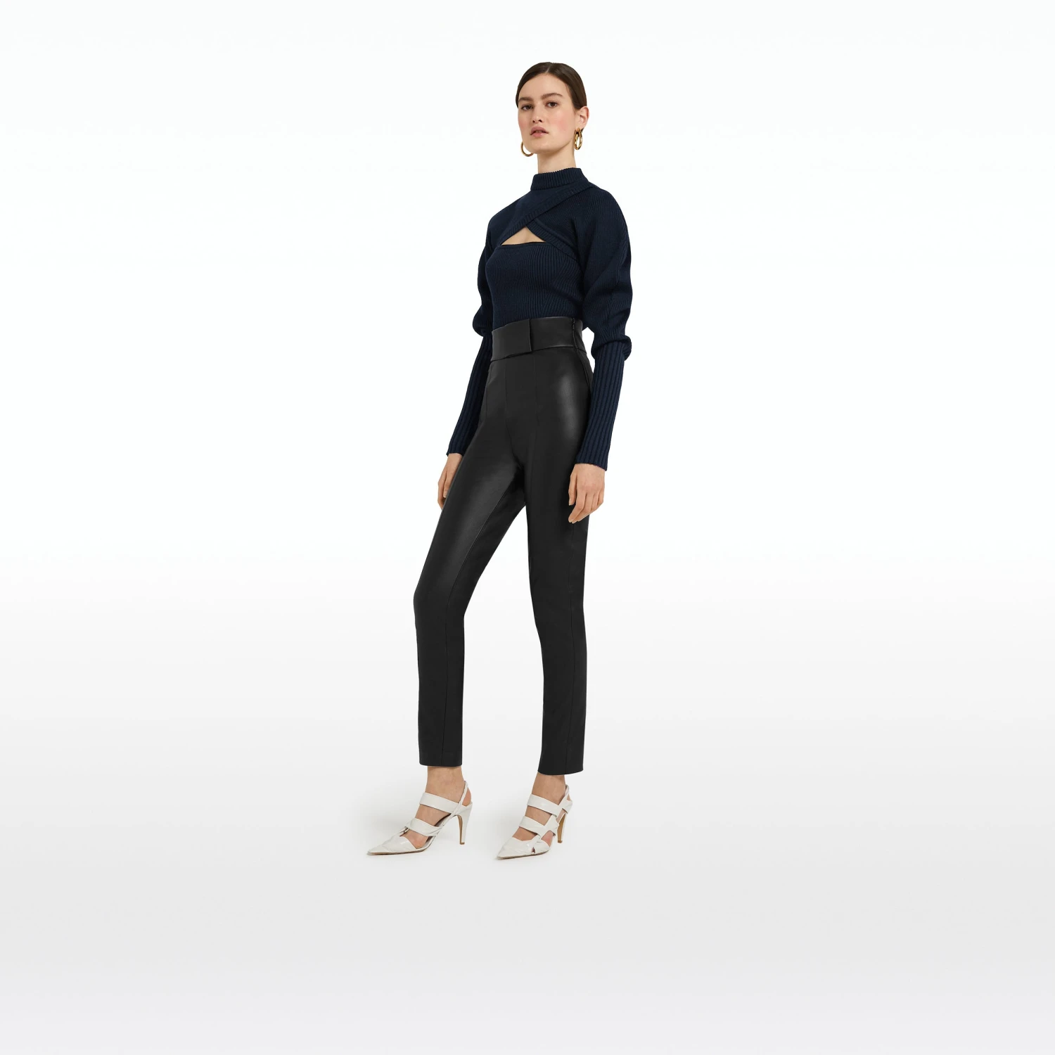 Carine Black Knit - Image 4