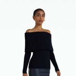 Risetta Navy Knit -Cheap dresses store EL4 KN95.1 SMW NAVY SK33.VL VL NAVY ECOM d1 2500x2500 square