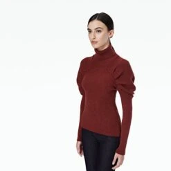 Karine Cognac Knit -Cheap dresses store KN20 KN37.1 COGNAC DETAIL ECOM HIRES d1