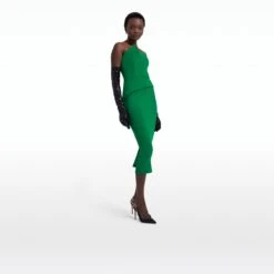 Delani Jewel Green Midi Dress -Cheap dresses store PF22 D429.1 HC JEWEL GL02.1 FS BLACK ECOM d2 2500x2500 square