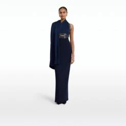 Lexi Maritime Long Dress