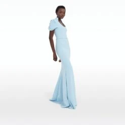Logan Pale Blue Long Dress -Cheap dresses store PF22 DL576.1 HC PALEBLUE ECOM si 2500x2500 square