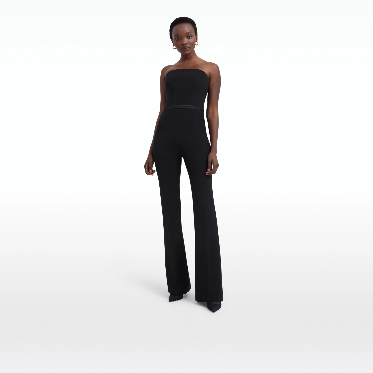 Myrine Black Jumpsuit With Belt 1 Myrine Black Jumpsuit With Belt