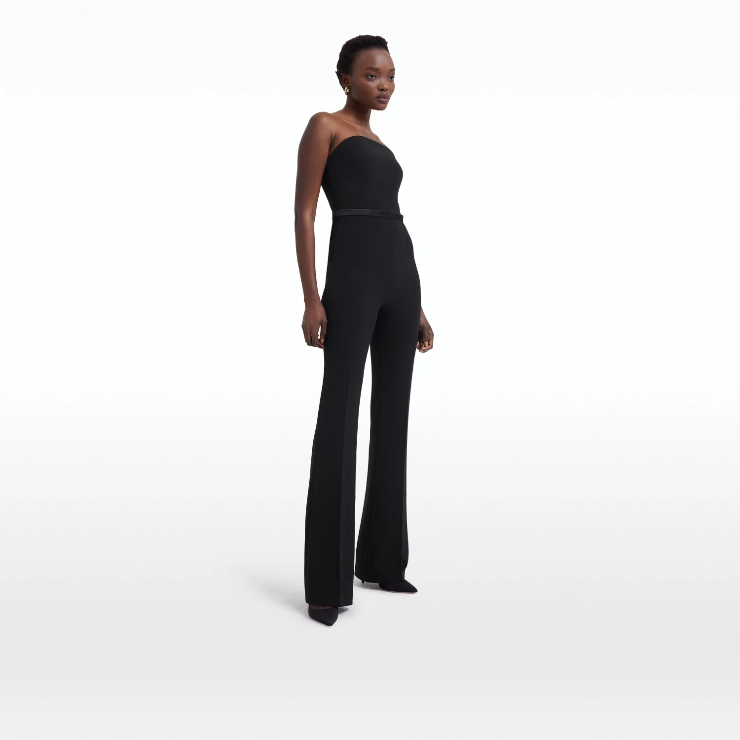 Myrine Black Jumpsuit With Belt 4 Myrine Black Jumpsuit With Belt - Image 4