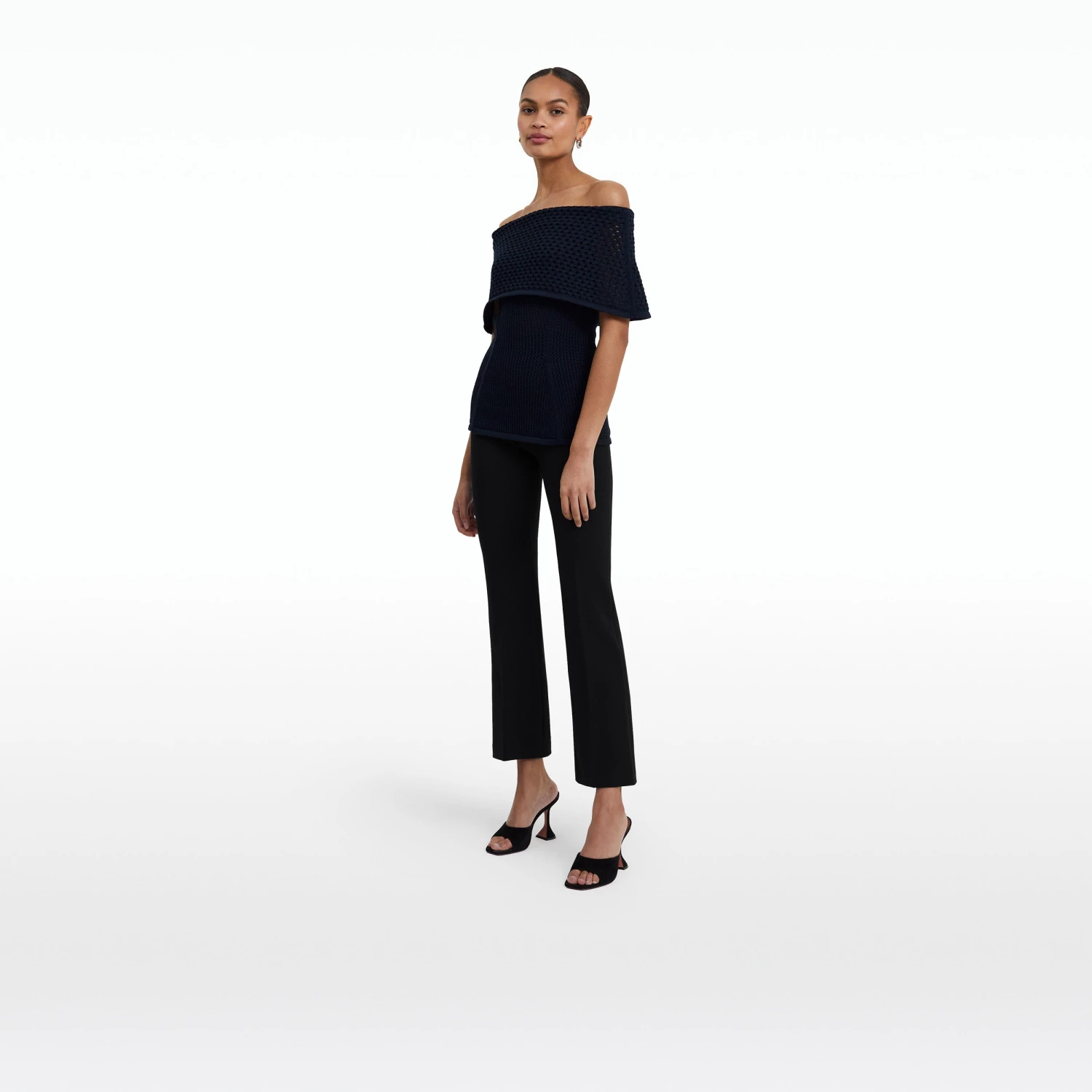 Kora Navy Knit Top 4 Kora Navy Knit Top - Image 4