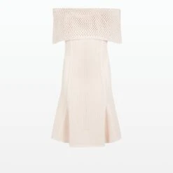 Kole Nouvelle Peach Knit Short Dress -Cheap dresses store PF22 KN140.1 DY NOUVELLEPEACH PACKSHOT pkf