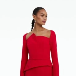 Tully Crimson Top -Cheap dresses store PF22 T470.1 HC CRIMSON P87.1 HC CRIMSON ECOM d1 2500x2500 square