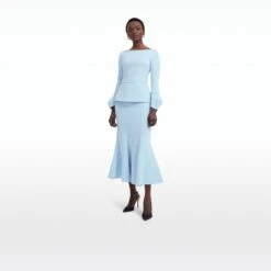 Tottie Pale Blue Top