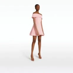 Krissty Peony Blush Mini Dress