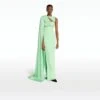 Rotha Brook Green Long Dress