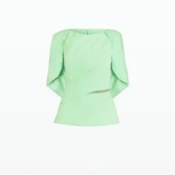 Lorrine Brook Green Top -Cheap dresses store PF23 T539.1E79 HC BROOKGREEN SBC BROOKGREEN GMT EMB BROOKGREEN PACKSHOT pkf gradient 2500x2500 71c2ae09 43a9 464b b4b2 d925dd1cc812