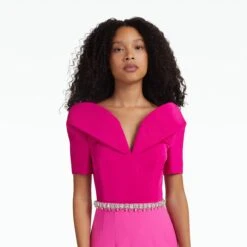 Caran Beverley Long Dress With Embroidered Belt -Cheap dresses store PF24 DL853.1 BE68.1E150 HC BEVERLEY FLL BEVERLEY AT EMB CRYSTAL ECOM d1 2500x2500 square