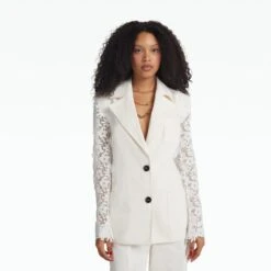 Cannis Ivory Jacket -Cheap dresses store PF24 J173.1 CTD IVORY PL IVORY P118.1 CTD IVORY PL IVORY ECOM d1 2500x2500 square