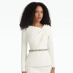 Manya Ivory Embroidered Top -Cheap dresses store PF24 T602.1 BE68.1E151 HC IVORY AT EMB VERBENA SK33.1 HC IVORY ECOM d1 2500x2500 square