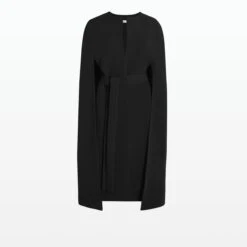 Carlota Black Coat -Cheap dresses store RS22 C45.1 HC BLACK PACKSHOT pkf 2500x2500 square