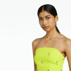 Soshin Tendershoots Long Dress -Cheap dresses store RS23 DL154.1E64 HC TENDER 20SHOOTS SMOKE CRYSTAL ECOM d1 2500x2500 square