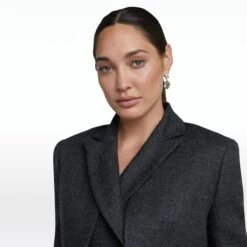 Ailbhe Speckled Grey Jacket -Cheap dresses store RS23 J121.1 HW SPECKLEDGREY P93.VL VL BLACK ECOM d1 2500x2500 square