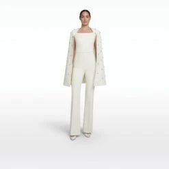 Cinzia Ivory Jumpsuit