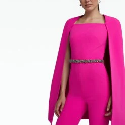 Cinzia Wild Strawberry Jumpsuit With Embroidered Belt 6 Cinzia Wild Strawberry Jumpsuit With Embroidered Belt -Cheap dresses store RS23 JS144.1 HC WILDSTRAWBERRY BE68.1E63 HC WILDSTRAWBERRY CTC EMB MULTI BRIGHTS ECOM d1 2500x2500 square