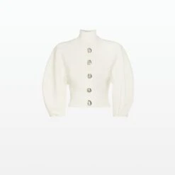 Lena Ivory Knit Top -Cheap dresses store RS23 KN150.1 TBK IVORY PACKSHOT pkf 2500x2500 square