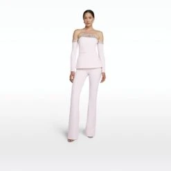 Alexa Barely Pink Trousers