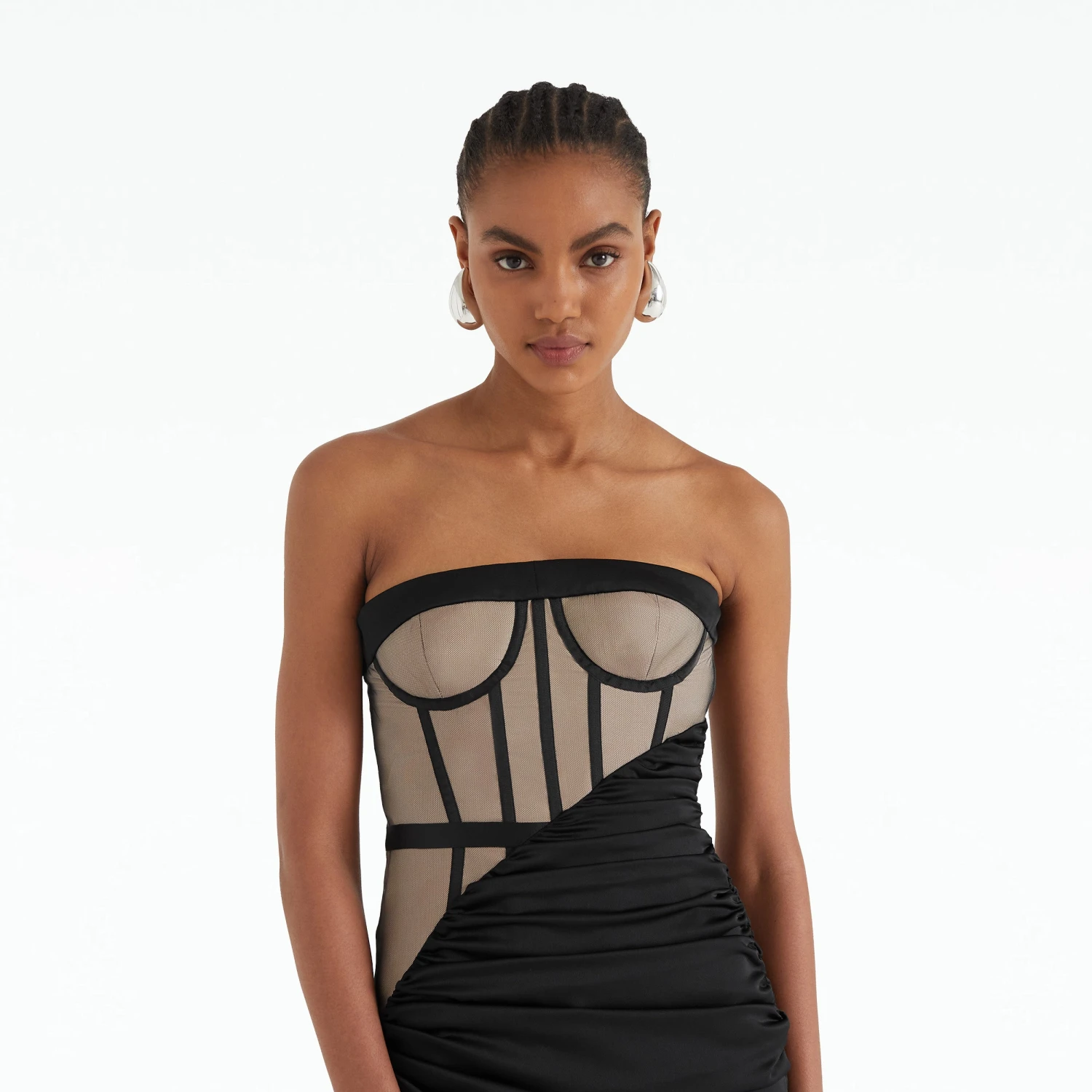 Ames Black Midi Dress 3 Ames Black Midi Dress - Image 3