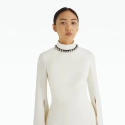 Joal Ivory Short Dress -Cheap dresses store RS24 D741.1E113 HC IVORY UT EMB GUNMETAL ECOM d1 2500x2500 square